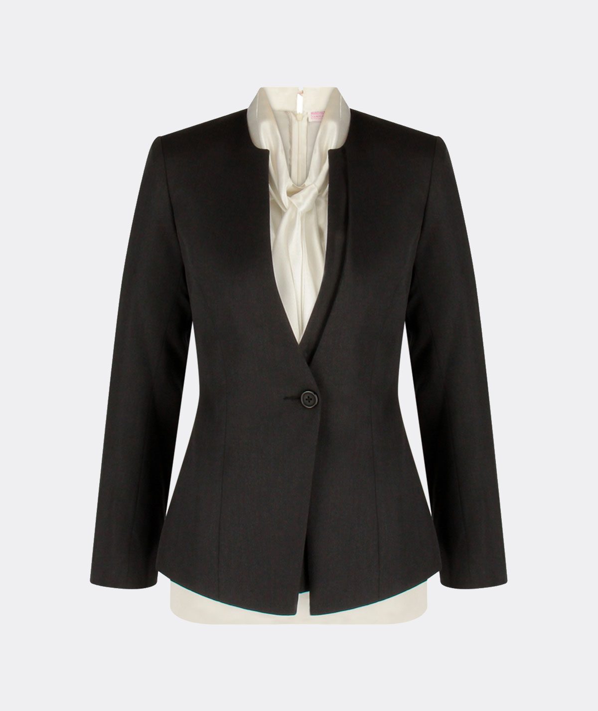 Bank Uniform Female Business Suit Consultant Executives Blazer Suit