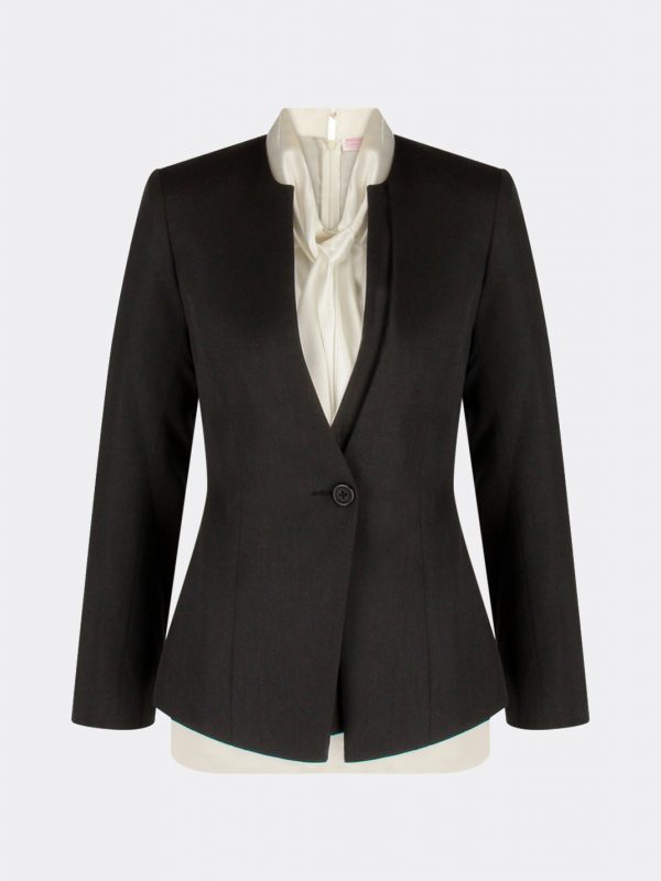 Bank Uniform Female Business Suit Consultant Executives Blazer Suit