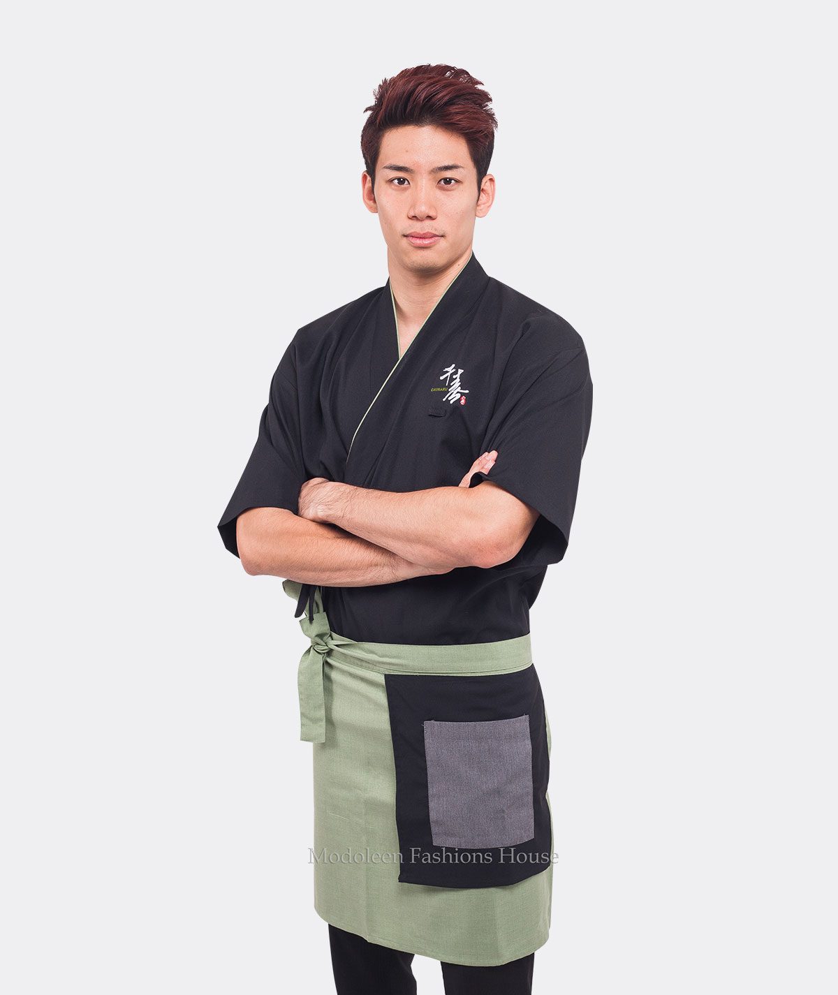 Kitchen Japanese Chef Cook Coat Uniform