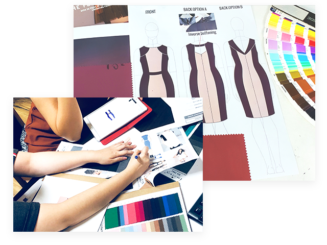whoweare-images Modoleen Uniform event dress design moodboard