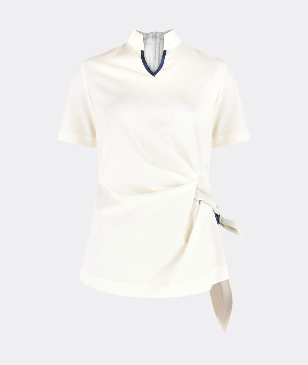 Spa Therapist Blouse with pleats