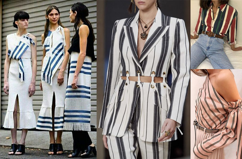 Stripes fashion reference for uniform workwear