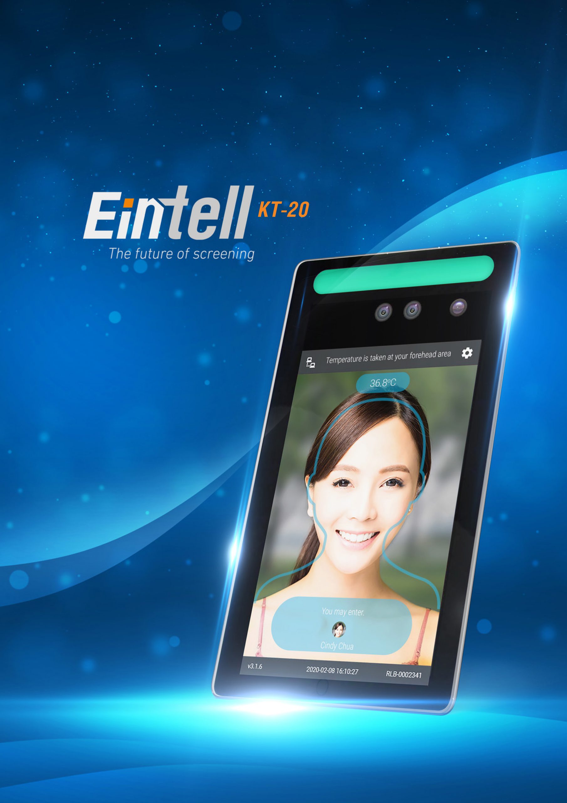 EINTELL temperature taking screening device