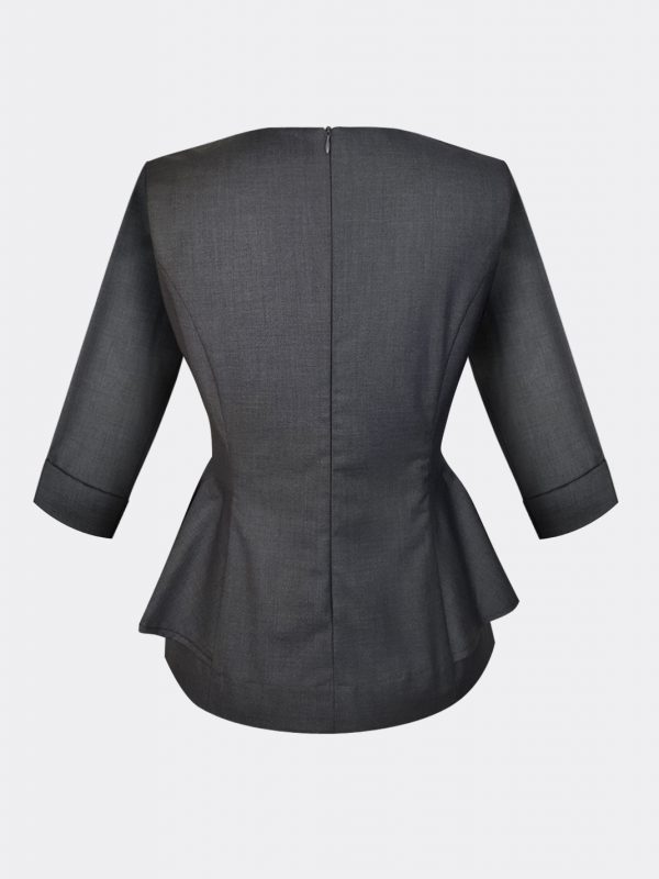 Elegant Peplum Blouse